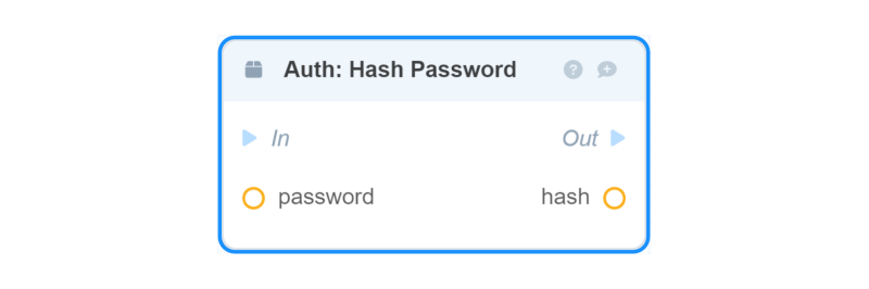 Auth: Hash Password