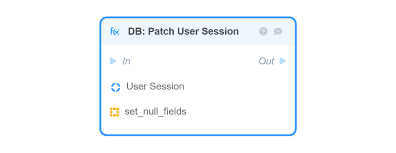 Patch User Session