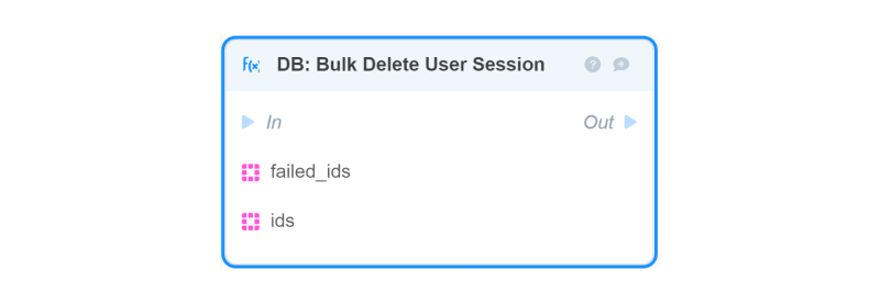 Bulk Delete User Session